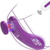 SuperLove Secret Panty Vibrator with Remote & App Purple Cene