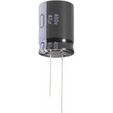 ECR2GLK100MFF501020 elektrolitski kondenzator radijalno ožičen 5 mm 10 µF 400 V 20 % (Ø x V) 10 mm x 20 mm 1 St