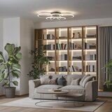  brilagi-led prigušiva plafonska lampa orbits LED/85W/230V 3000-6500K crna +daljinski upravljač | Eponuda.com