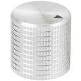 TRU COMPONENTS TC-11613848 okretni gumb s gumbom za obilježavanje srebrna (Ø x V) 17 mm x 17 mm aluminij 1 St. | Eponuda.ba