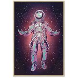  Slika - Lonely Traveler (1 Part) Vertical 60x90 U prirodnom drvenom okviru | shoptok.hr