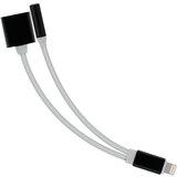 AVIZAR Apple Lightning Audio in adapter za polnjenje na 3,5 mm ženski prikljucek in ženski Lightning - bel, (20618123) Cene
