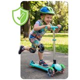 Ricokids Glow trokotačni balansirajući skuter za djecu, svijetli u mraku - tirkizni | shoptok.hr