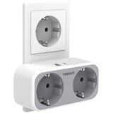  Vtičnica z USB 2xAC, USB-A, USB-C (Brez stikala) Cene