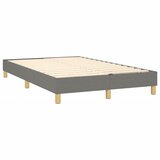  box spring s madracem LED tamnosivi 120 x 190 cm tkanina | shoptok.hr