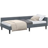  Kutni okvir kreveta Tamno siva 80 cm x 200 cm Baršun | shoptok.hr