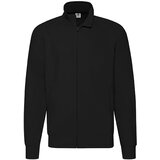 Fruit Of The Loom Black Men's Sweatshirt Lightweight Sweat Jacket | shoptok.hr