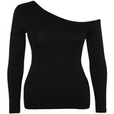 Trendyol Curve Plus Size Blouse - Black - Fitted cene