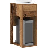 TOWER stalak za računalo s ladicom boja staro drvo 30x44x74 cm Cijene