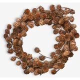 Wreath fi 38cm w/pinecones Cene