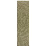 Flair Rugs Kaki zelena ručno rađena vunena staza 60x230 cm Mesmerise Sage – | shoptok.hr