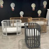 Cutie Cloud® otroška posteljica cutie™ 4v1 white | Shoptok.si