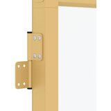 Sobna vrata tanka zlatna 76x201,5 cm kaljeno staklo i aluminij | shoptok.hr