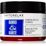 Phytorelax Laboratories Shea Butter hranilna krema za telo z karitejevim maslom 250 ml
