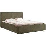 MID.YOU OBLAZINJENA POSTELJA 140 cm x 200 cm , les, tekstil, leseni material svetlo zelena | Shoptok.si