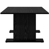 vidaXL Klubska miza Črni hrast 103.5 x 60 x 40 cm Konstruiran les | Shoptok.si