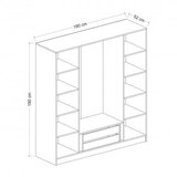 Hanah home garderober kale 3814