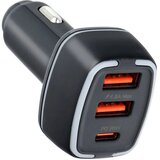 Pavareal auto punjač Type C PD 20W + 2x USB 4.8A PA-CC65 crni Cene