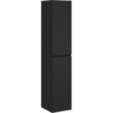 vidaXL Omejen kabineta za kopalnico Črna 33 x 34,5 x 160 cm, (5000246191) | Shoptok.si