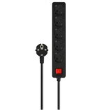 Savio LZ-15 Schuko Power Strip, 5 Sockets, 5 m | shoptok.hr