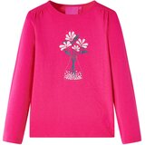  Dječja majica dugih rukava jarkoružičasta 104 | shoptok.hr