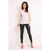 Infinite You Woman's Blouse M130 Ecru/Pattern | shoptok.hr