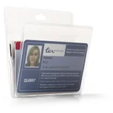 multibadge holder za 4 ID kartice - 93x94 mm 1/10 transparent ( 14ID450T )