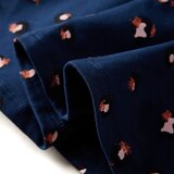  Dječja haljina s dugim rukavima modra 140 | shoptok.hr