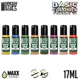 Green Stuff World Paint Set - BASIC COLORS 01 (Box x8) | Eponuda.com