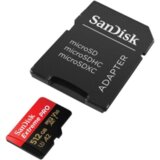 San Disk Extreme PRO microSDXC 512GB + SD Adapter do 200MB/s & 140MB/sA2 C10 V30 UHS-I U3 | Shoptok.si
