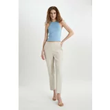 Defacto Carrot Fit Ankle Length With Pockets Trousers