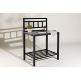 Venture Home modul vanjske kuhinje Alicante (art. 3012002) 128 × 90 × 60 cm, crna i siva | shoptok.hr