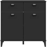  Komoda VIKEN antracit siva 80 x 40 x 80 cm konstruirano drvo | shoptok.hr