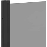  Sklopiva tuš kabina Crna 130 x 138 cm ESG staklo i aluminij | shoptok.hr