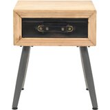 The Living Store Nočna mizica iz trdnega lesa jelke 43x38x50 cm - Nočna Mizica, (21420926) | Shoptok.si