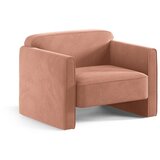 Micadoni Ružičasta baršunasti fotelja Abby – | shoptok.hr