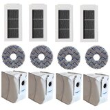 INORCO 12pcs za X5 PRO X5 MAX/X5 Robotski sesalnik Vrečka za Prah Mop Krpo HEPA Filter Nadomestni Rezervni Deli, (21853836) Cene