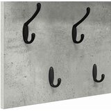  Vješalica za kapute na zidu Betonski sivi 100 x 40 x 12 cm | shoptok.hr