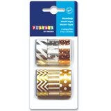 Playbox Set ljepljivih traka zlatne i srebrne boje, 6 komada | shoptok.hr