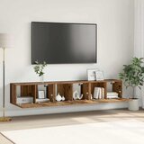  Set TV komoda 3 pcs Smeđa 60 x 30 x 30 cm Konstruirano drvo | shoptok.hr