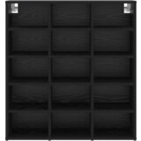 vidaXL ormar za cipele crni hrast 52.5 x 30 x 50 cm konstruirano drvo | shoptok.hr