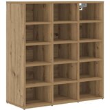 vidaXL Omara za čevlje s polico Umetni hrast 77,5 x 30 x 83,5 cm, (5000161766) | Shoptok.si
