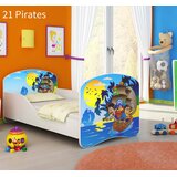 Otroška postelja ACMA z motivom 180x80 cm 21 Pirates | Shoptok.si