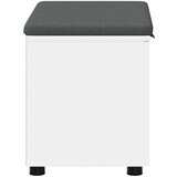  Haldna klop z blazino s shranjevanjem Bela 60 x 38 x 46 cm, (5000155724) | Shoptok.si