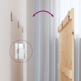  Zidno uzglavlje 166x3x90 cm od masivne borovine | shoptok.hr