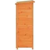  Vrtno spremište za alat smeđe 83x57x140 cm od masivne borovine | Eponuda.com