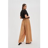 Marisse Beige Viscose Wide-Leg Trousers | ePonuda.com