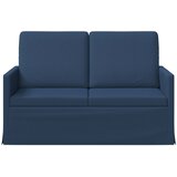  Kauč za dvoje Plava 130 x 81 x 82 cm Tkanina | shoptok.hr