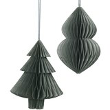 Broste Copenhagen Božična dekoracija DECO 'CHRISTMAS MIX' PAPIER X2 Zelena Cene