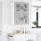 vidaXL Zidni kuhinjski ormarić 2 pcs Betonski sivi 60 x 31 x 40 cm | shoptok.hr